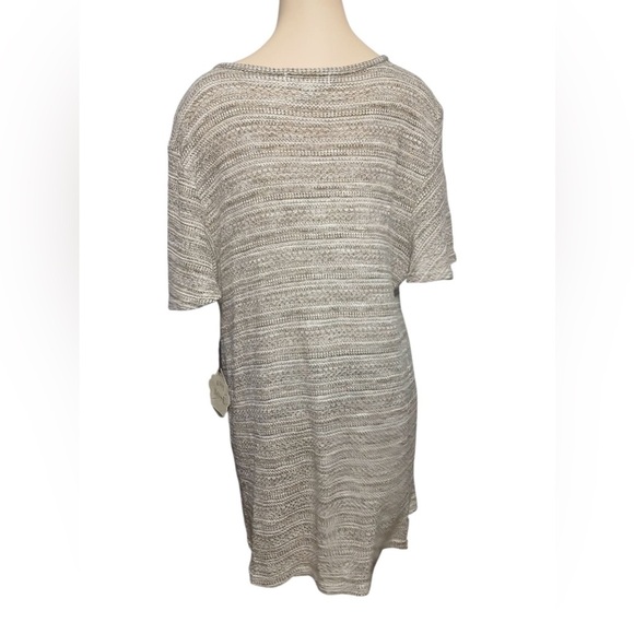 Plus Size Xxl Knox Rose Black and White Knit Top with Tassel Accent - Picture 8 of 8